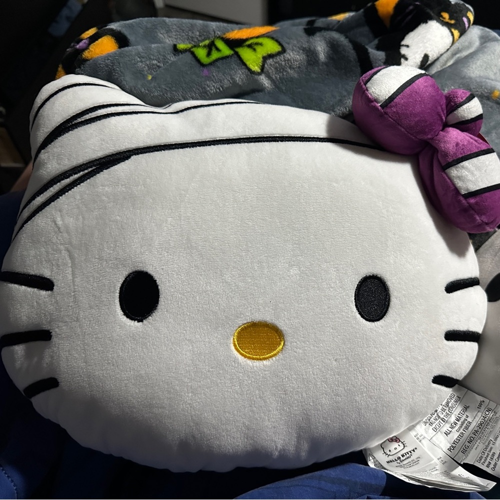 Hello Kitty Mummy Halloween Pillow